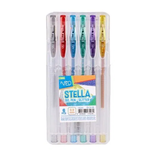 STELLA GEL OLOVKE GLITER 0.9mm 6K 116251
